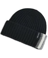 Calvin Klein Women's Colorblock Fold Over Cuff Beanie