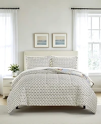 Macy's Floral Patch Reversible Microfiber 3-piece Comforter Set