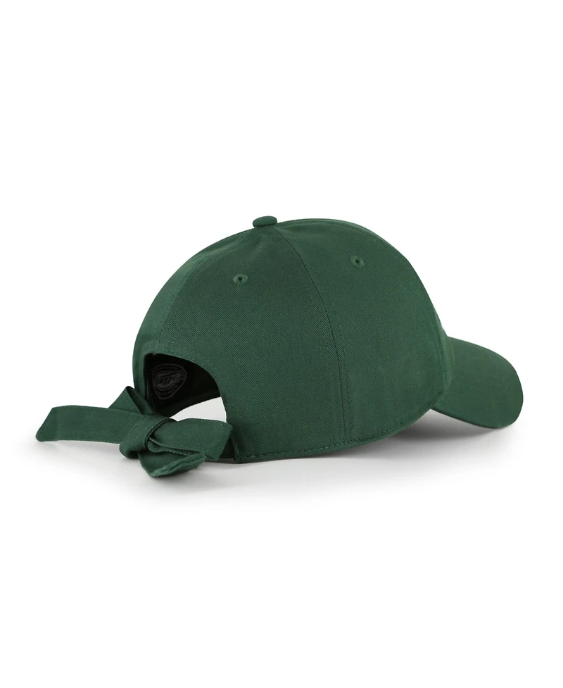 47 Brand Women's Green Bay Packers Bow Back Clean Up Adjustable Hat