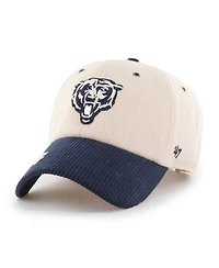 47 Brand Women's Natural/Navy Chicago Bears Rope Script Clean Up Adjustable Hat