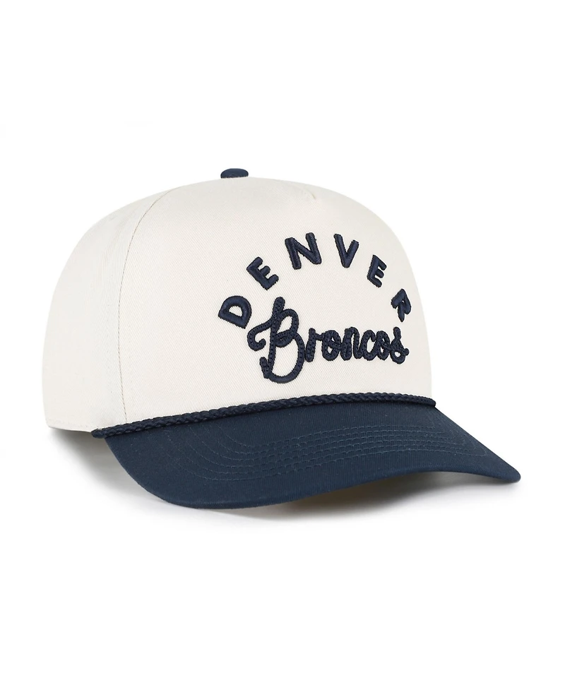 47 Brand Women's Natural Denver Broncos Rope Script Hitch Adjustable Hat