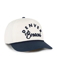 47 Brand Women's Natural Denver Broncos Rope Script Hitch Adjustable Hat