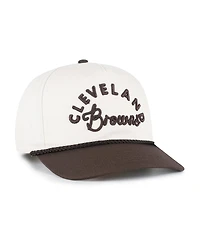 47 Brand Women's Natural Cleveland Browns Rope Script Hitch Adjustable Hat