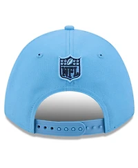 New Era Men's Light Blue Tennessee Titans Wordmark 9FORTY Adjustable Hat