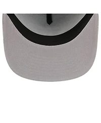 New Era Men's Black San Diego Padres City Slogan A-Frame 9FIFTY Snapback Hat