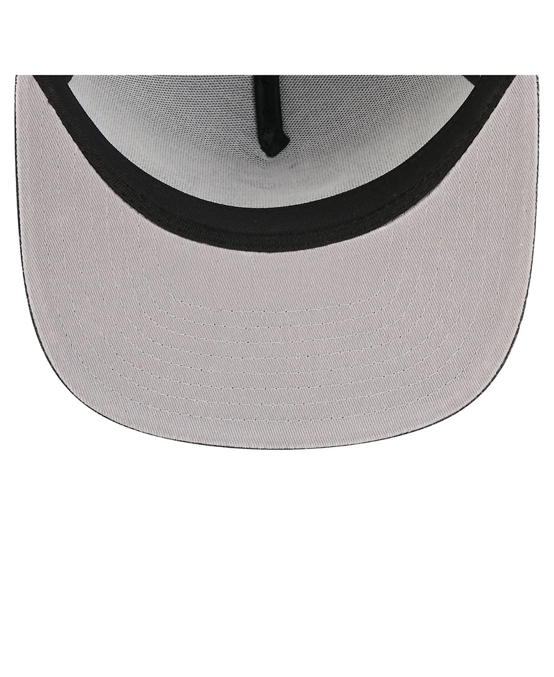 New Era Men's Black Boston Red Sox City Slogan A-Frame 9FIFTY Snapback Hat