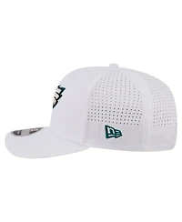 New Era Men's White Philadelphia Eagles Name Plate 9SEVENTY Adjustable Hat