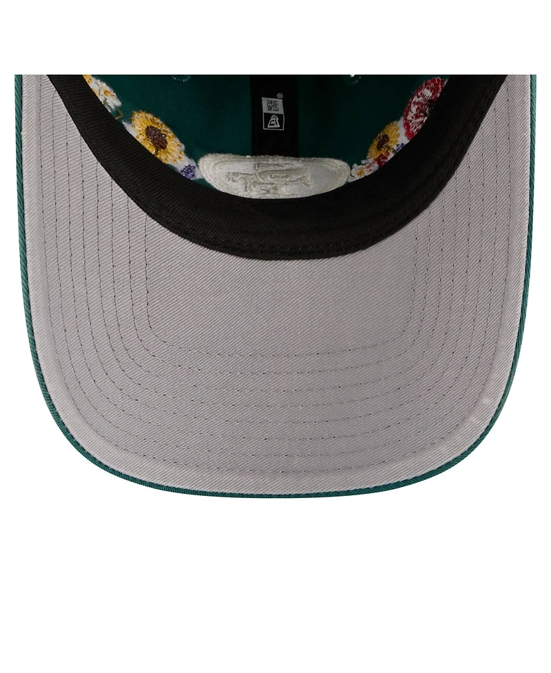 New Era Women's Green San Francisco 49ers Wildflower 9TWENTY Adjustable Hat