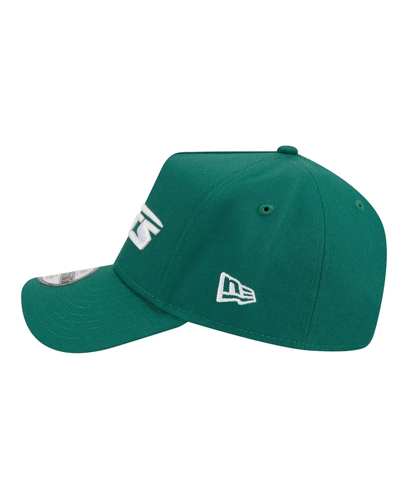 New Era Big Boys and Girls Green New York Jets 9FORTY A-Frame Adjustable Hat