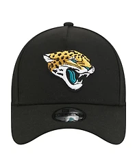 New Era Big Boys and Girls Black Jacksonville Jaguars 9FORTY A-Frame Adjustable Hat