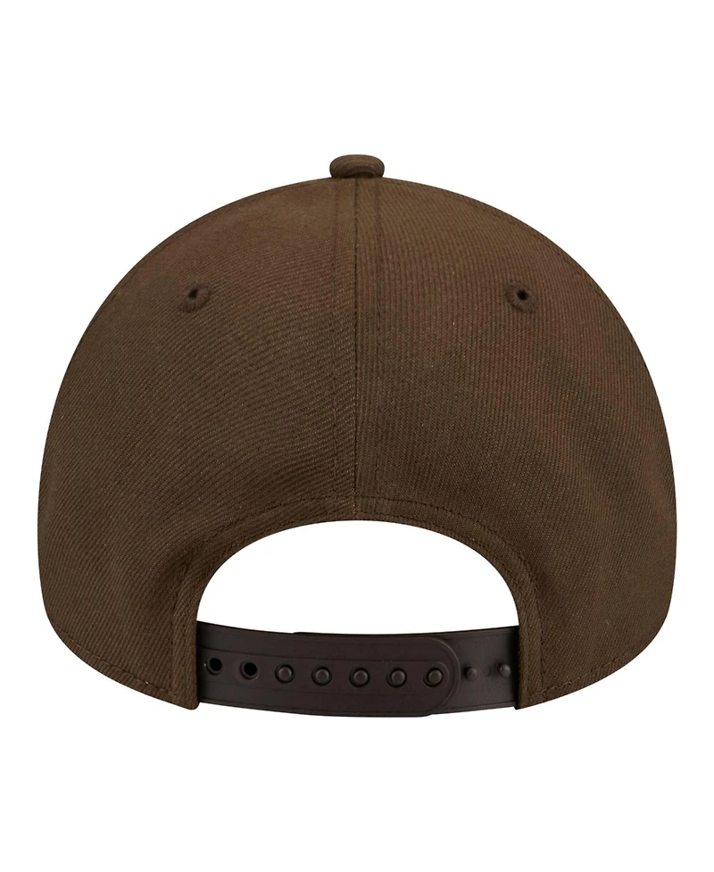 New Era Big Boys and Girls Brown Cleveland Browns 9FORTY A-Frame Adjustable Hat