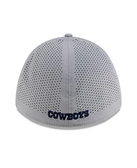 New Era Men's Gray Dallas Cowboys 39THIRTY M-Crown Flex Fit Hat