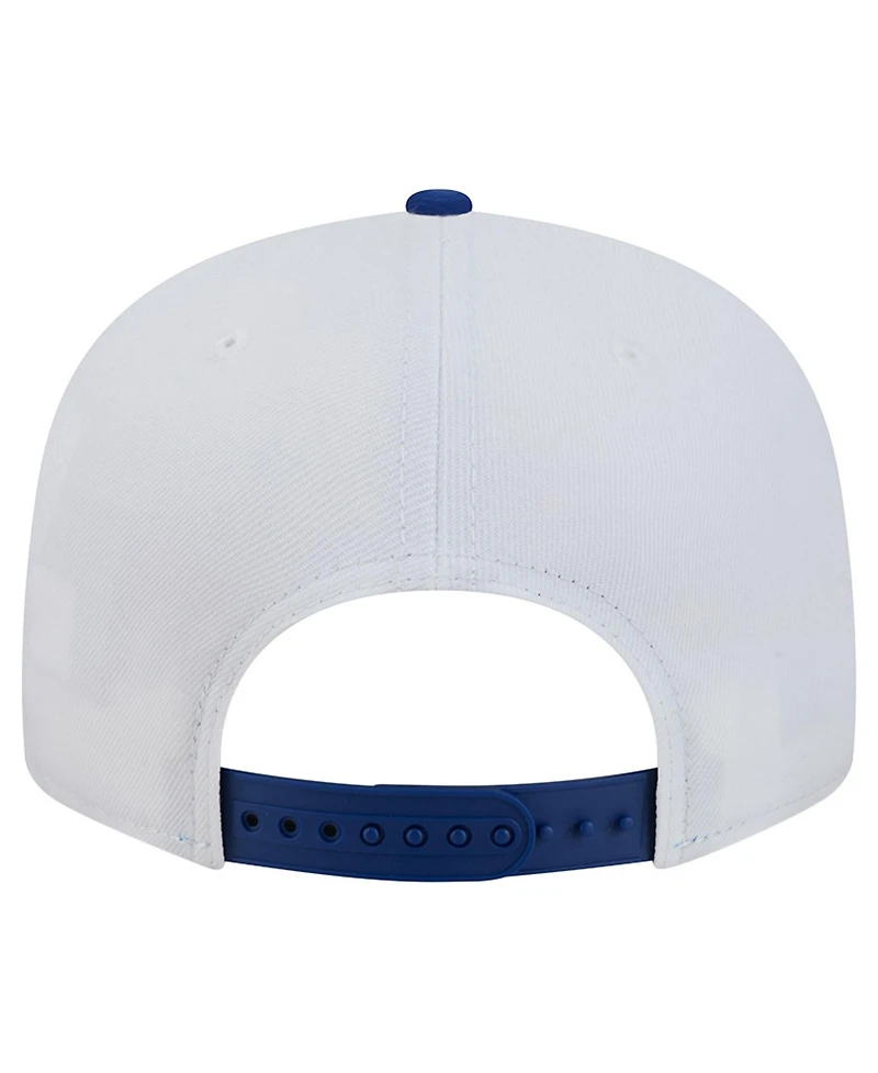 New Era Men's White Chicago Cubs Retro Sweep 9FIFTY Snapback Hat