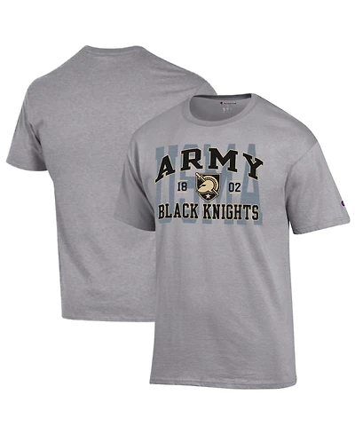 Champion Men's Heather Gray Army Black Knights Varsity T-Shirt