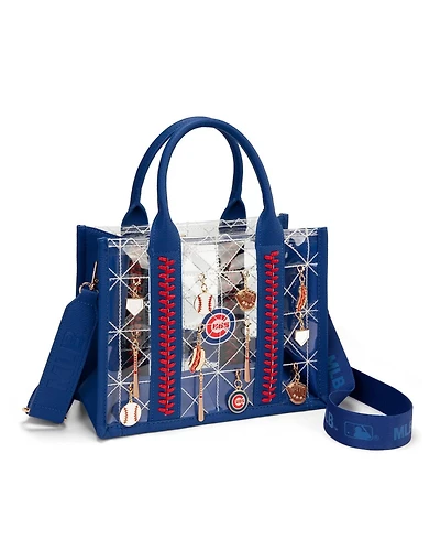 Montana West Chicago Cubs Charmed Whipstitch Tote