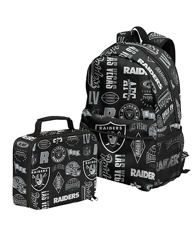 Outerstuff Las Vegas Raiders Backpack and Lunchbox Set