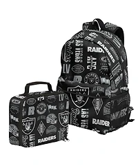 Outerstuff Las Vegas Raiders Backpack and Lunchbox Set