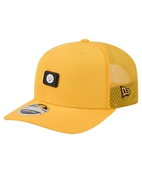 New Era Men's Gold Pittsburgh Steelers Micro Badge 9SEVENTY Adjustable Hat