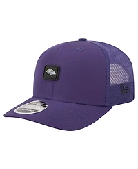 New Era Men's Purple Baltimore Ravens Micro Badge 9SEVENTY Adjustable Hat