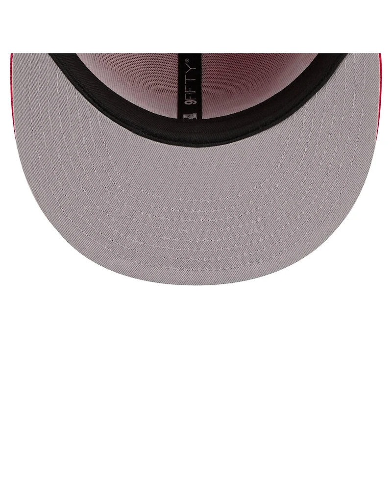 New Era Men's Red Tampa Bay Buccaneers Core Team Script 9FIFTY Snapback Hat