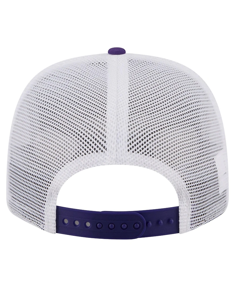 New Era Men's Purple Minnesota Vikings 9SEVENTY Trucker Adjustable Hat