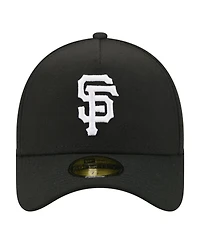 New Era Men's Black San Francisco Giants A-Frame 59FORTY Fitted Hat