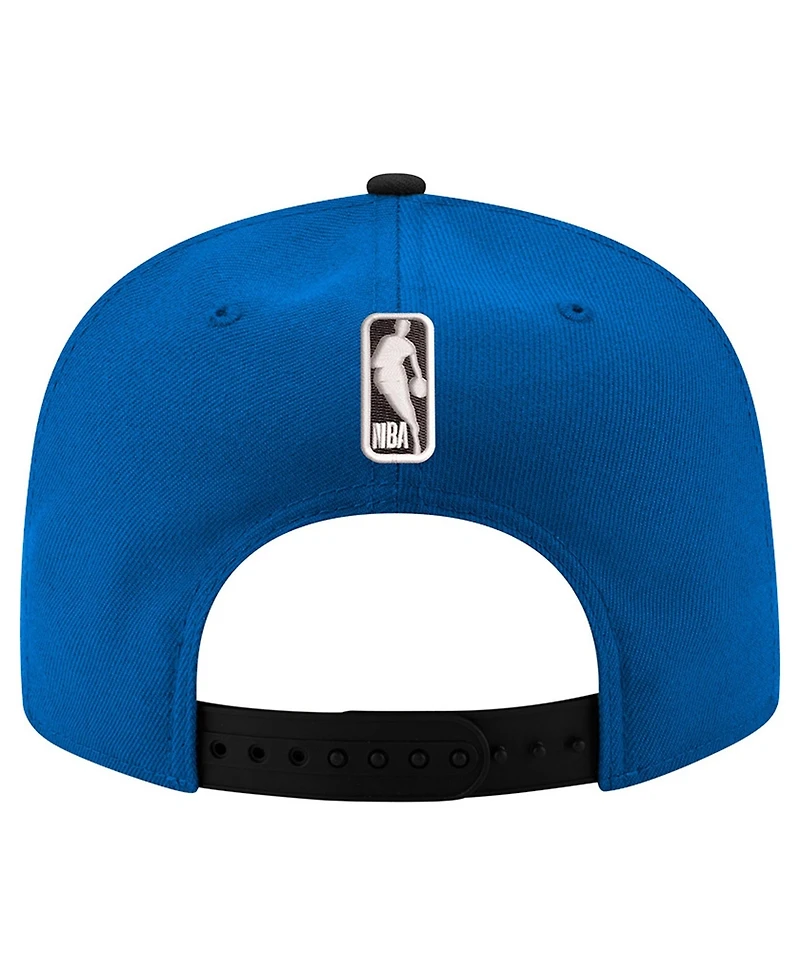 New Era Men's Blue/Black Minnesota Timberwolves 9FIFTY Snapback Hat