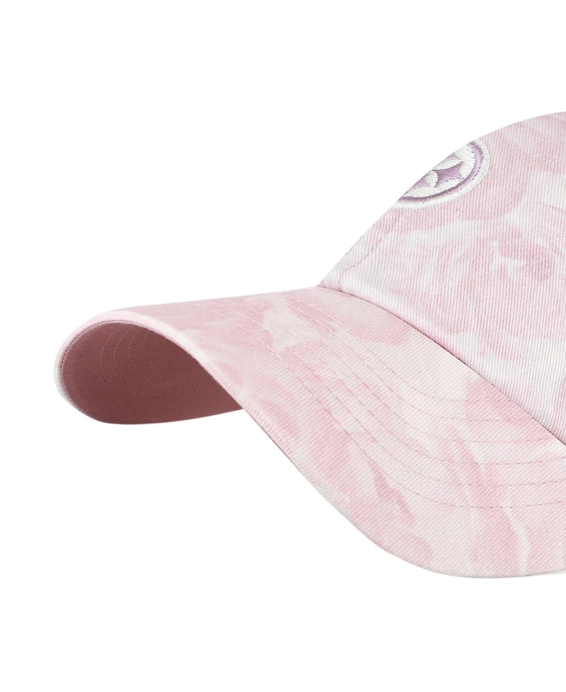 47 Brand Women's Pink Pittsburgh Steelers Gardenia Clean Up Adjustable Hat