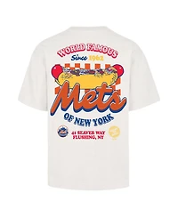 47 Brand Men's Cream New York Mets Glizzy T-Shirt