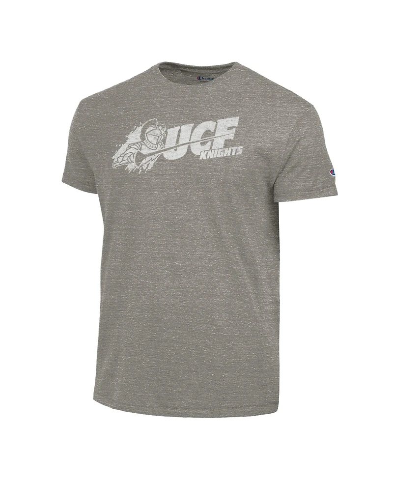 Champion Men's Charcoal Ucf Knights Vintage Triumph Tri-Blend T-Shirt