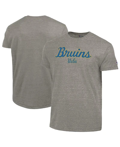 Champion Men's Charcoal Ucla Bruins Vintage Triumph Tri-Blend T-Shirt