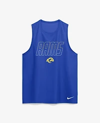 Nike Men's Royal Los Angeles Rams Kickoff Miler Dri-fit Tank Top