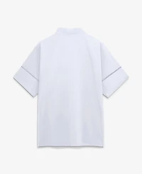 Nike Men's White Lsu Tigers 2026 Sideline Short Sleeve Quarter-Zip Coaches Jacket