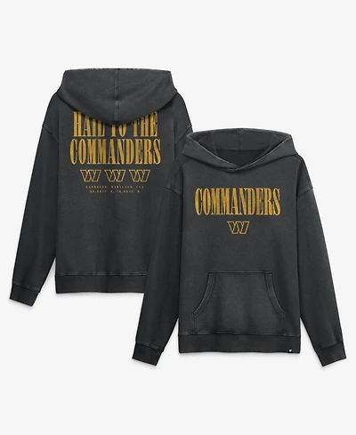 Fanatics Men's Black Washington Commanders Relaxed Intense Rivalry French Terry Hoodie