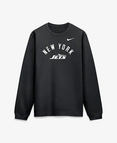 Nike Men's Black New York Jets Defensive Leader Club Fleece Sweatshirt