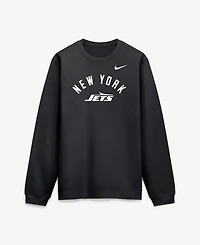 Nike Men's Black New York Jets Defensive Leader Club Fleece Sweatshirt