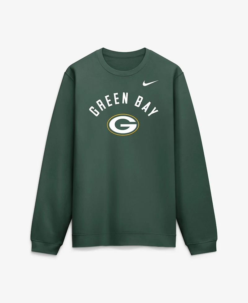 Nike Men's Green Bay Packers Defensive Leader Club Fleece Sweatshirt