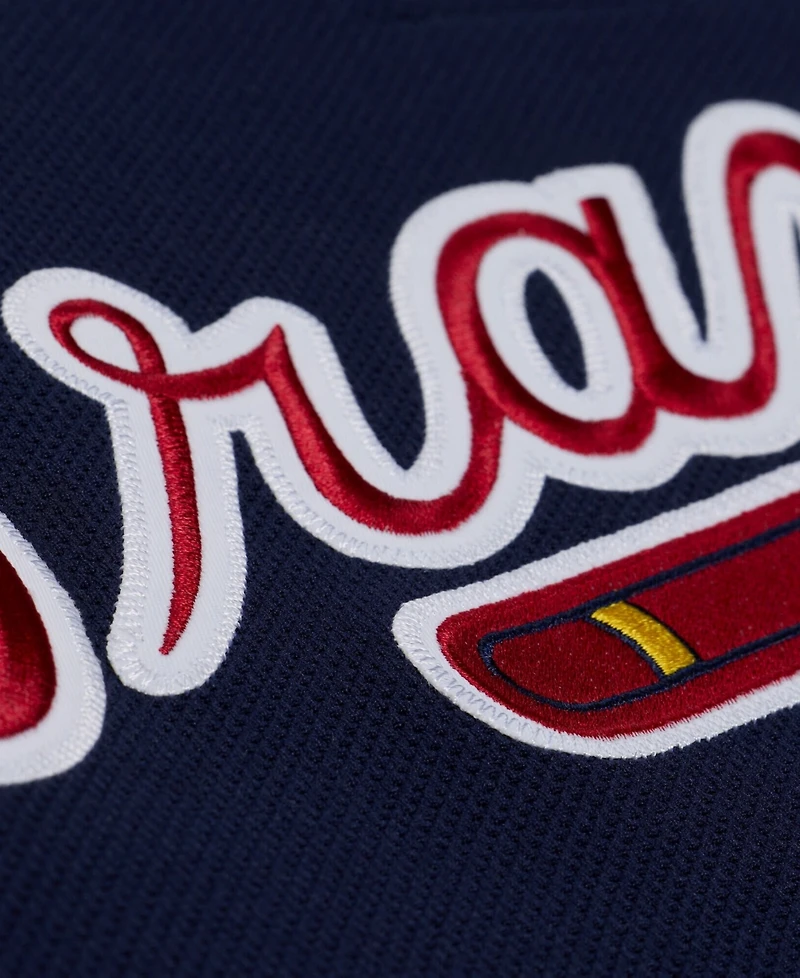 Mitchell & Ness Men's Andruw Jones Navy Atlanta Braves Authentic Batting Practice Jersey