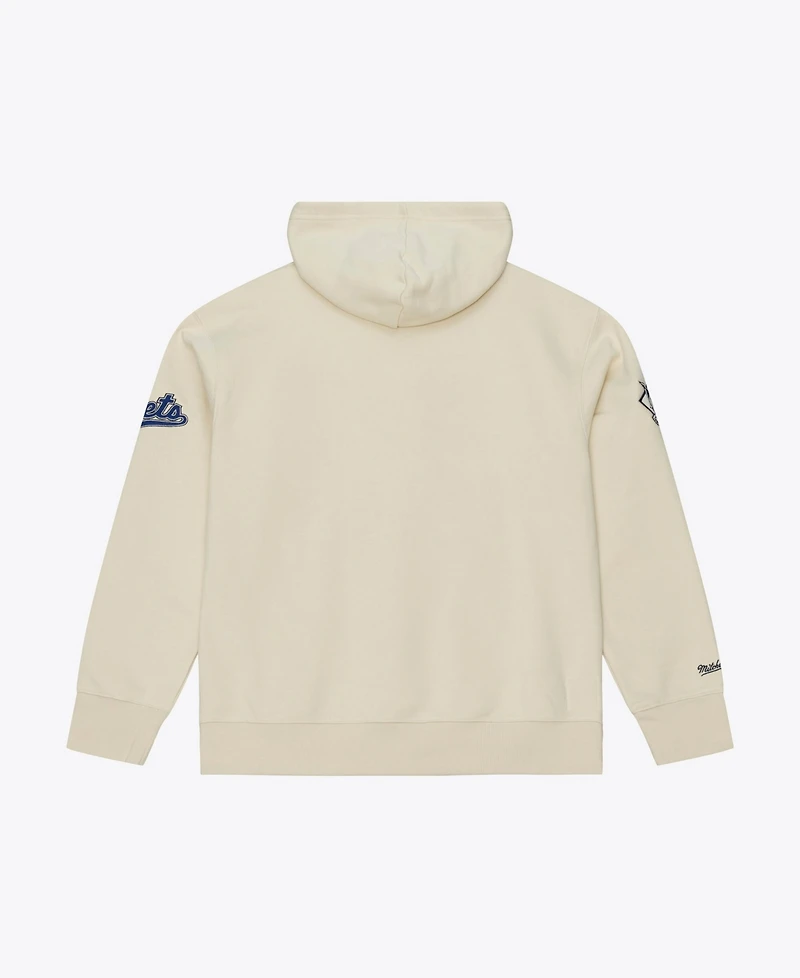 Mitchell & Ness Men's Mitchell Ness Cream New York Mets Yacht Rock Fleece Hoodie