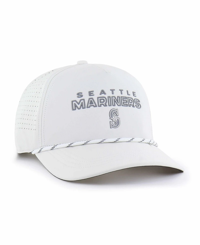 47 Brand Men's White Seattle Mariners Forward Vault Hitch Adjustable Hat