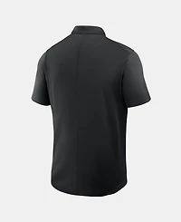 Nike Men's Black Kansas City Chiefs Wordmark Victory Dri-fit Polo Shirt