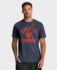 Nike Men's Heather Navy Auburn Tigers Legacy Mantra Tri-Blend T-Shirt