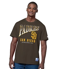 Starter Men's Brown/Heather Gray San Diego Padres Two-Pack T-Shirt Set