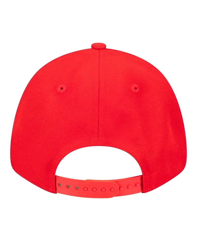 New Era Men's Red Kansas City Chiefs Core Team 9FORTY Adjustable Hat