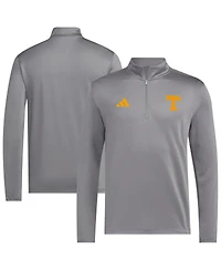 Adidas Men's Gray Tennessee Volunteers 2026 Sideline Ultimate 365 Woven Quarter-Zip Pullover