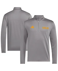 Adidas Men's Gray Tennessee Volunteers Ultimate365 Cozy Quarter-Zip Sweatshirt