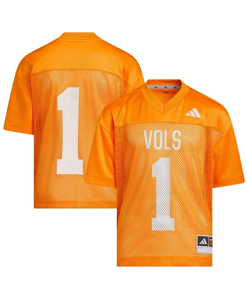 Adidas Big Boys and Girls Tennessee Orange Volunteers Tailgate Jersey