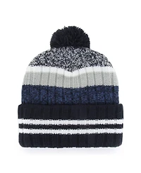 '47 Brand Men's Navy Dallas Cowboys Quiver Cuffed Pom Knit Hat