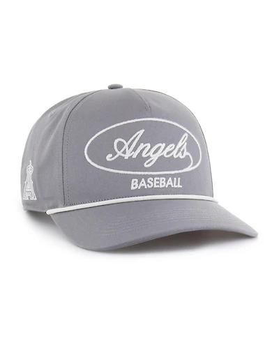 47 Brand Men's Gray Los Angeles Angels Foundational Hitch Adjustable Hat