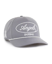 47 Brand Men's Gray Los Angeles Angels Foundational Hitch Adjustable Hat